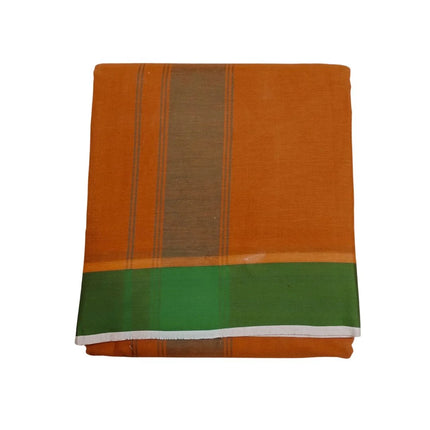 Men Cotton 2 Inch Thillana Colour Panchakacham Dhoti- 10x6