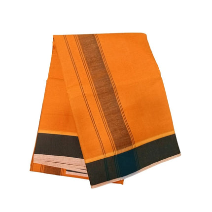 Men Cotton 2 Inch Thillana Colour Panchakacham Dhoti- 10x6