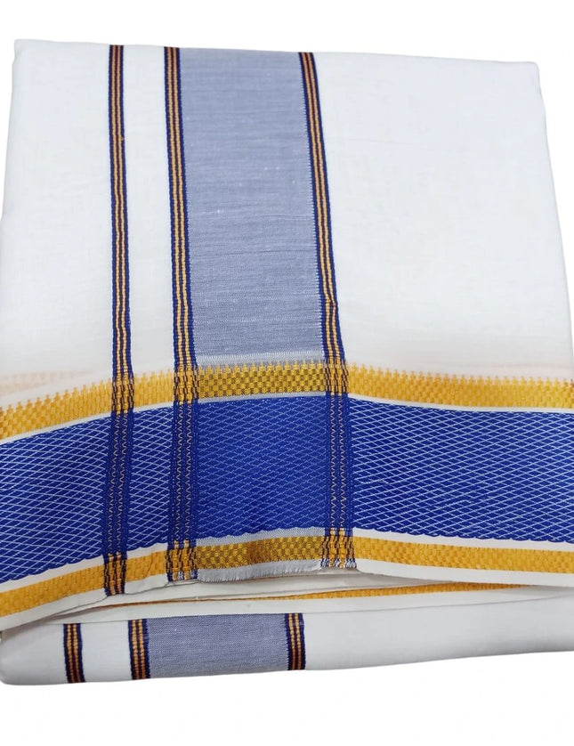 Men Cotton 4 inch Gemini pet Dhoti - 9X5