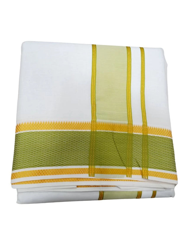 Men Cotton 4 inch Gemini pet Dhoti - 9X5