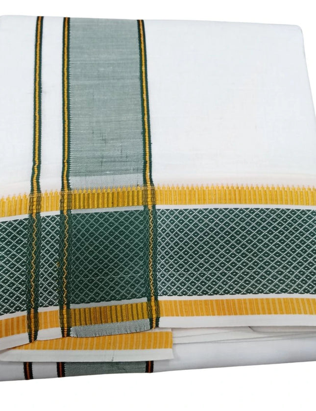 Men Cotton 4 inch Gemini pet Dhoti - 9X5