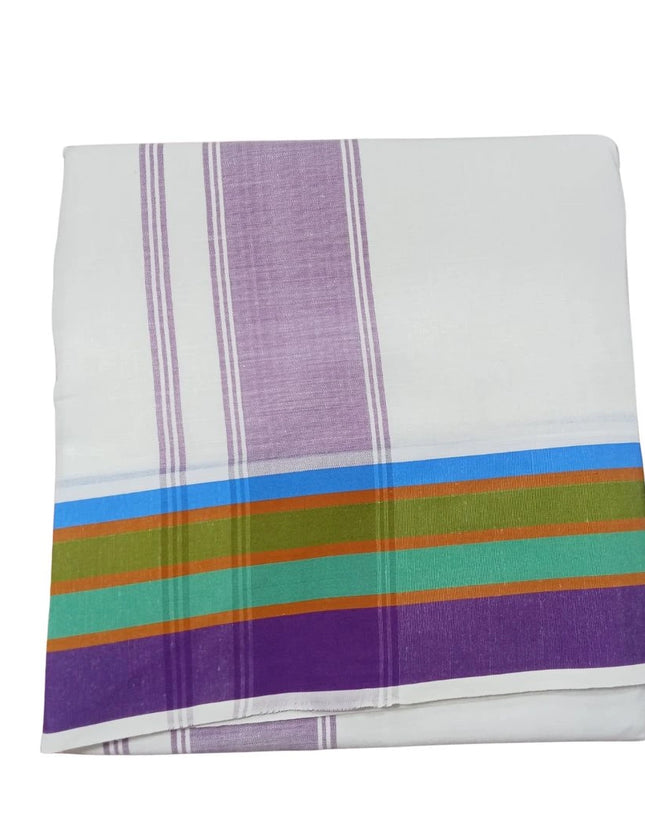 Men Cotton 5 inch Seer Fancy Panchakacham Dhoti -  9X5