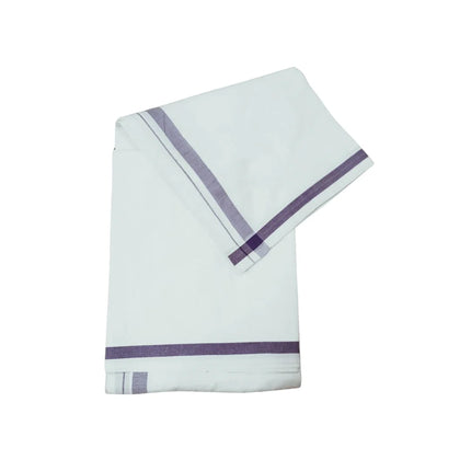 Men Cotton Gundanju Border Single Dhoti- 2M