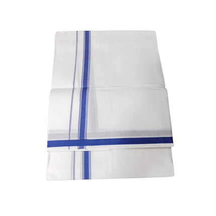 Men Cotton Gundanju Double Dhoti- 3.66m