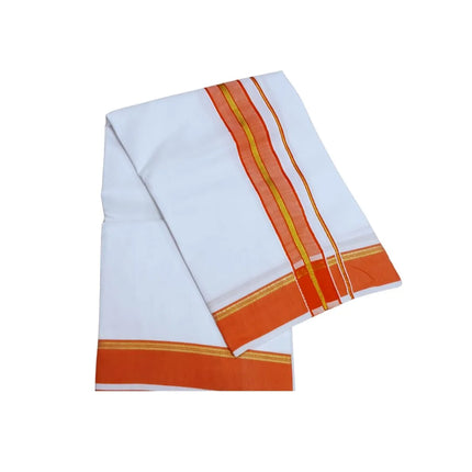 Men Cotton Jari Thillanna Panchakacham Dhoti 9x5