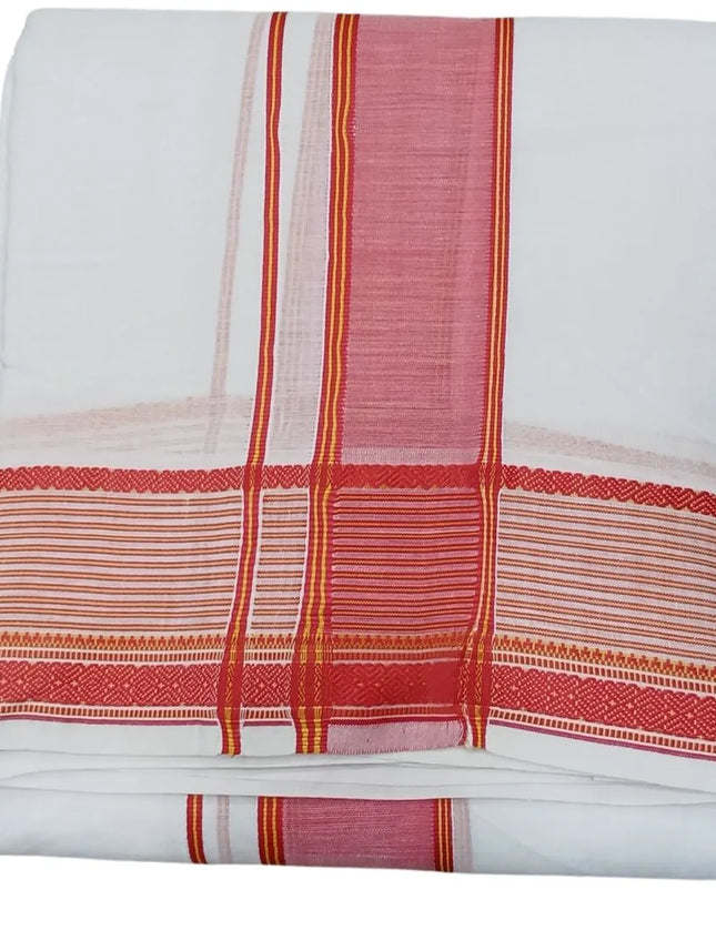 Men Cotton Varipate Panchakacham Dhoti-9x5