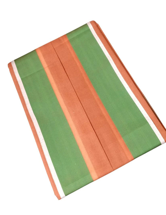 Men Premium Cotton Colour 2inch Thillana Border - 5Mulam/2.25M