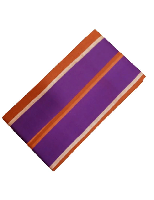 Men Premium Cotton Colour 2inch Thillana Border - 5Mulam/2.25M