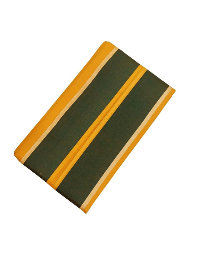 Men Premium Cotton Colour 2inch Thillana Border - 5Mulam/2.25M