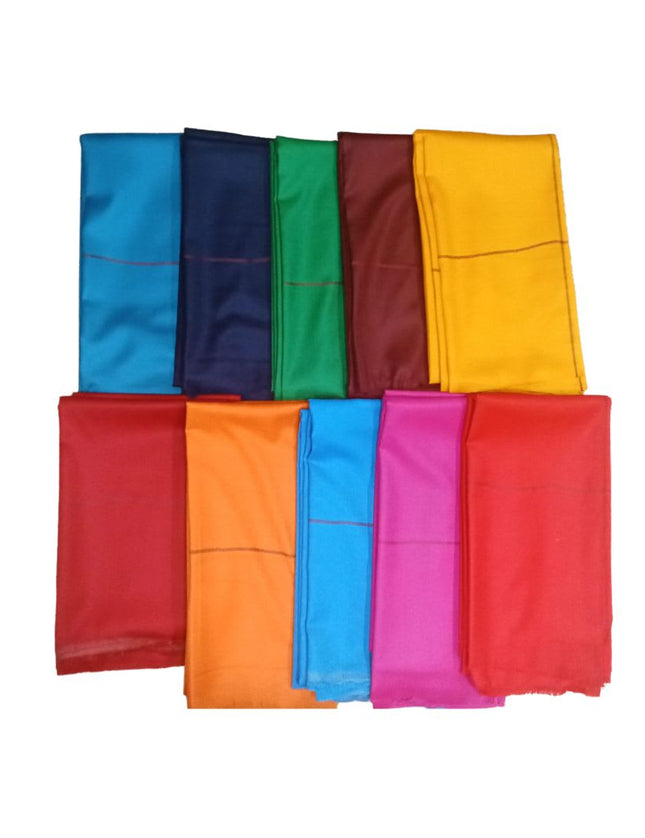 Men Premium Woolen Colour Dhawali - 8Mulam /3.5Mtrs