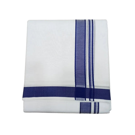 Men Pure Cotton 1 Inch Thillana Panchakacham Dhoti- 10x6