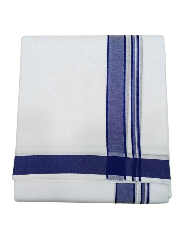 Men Pure Cotton 1 Inch Thillana Panchakacham Dhoti- 10x6