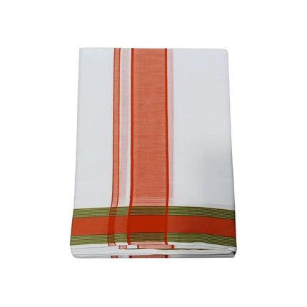 Men Pure Cotton D65 Fancy Seer Panchakacham Dhoti- 10x6