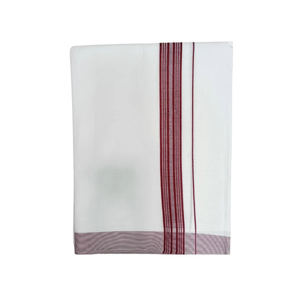 Men Pure Cotton d.no-600s Panchakacham Dhoti- 9x5