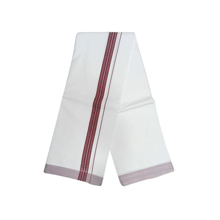 Men Pure Cotton d.no-600s Panchakacham Dhoti- 9x5