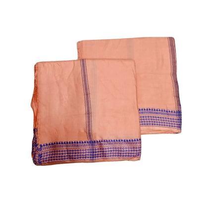 Men Staple Tanda Panchakacham -Thread Border Dhoti -  9X5