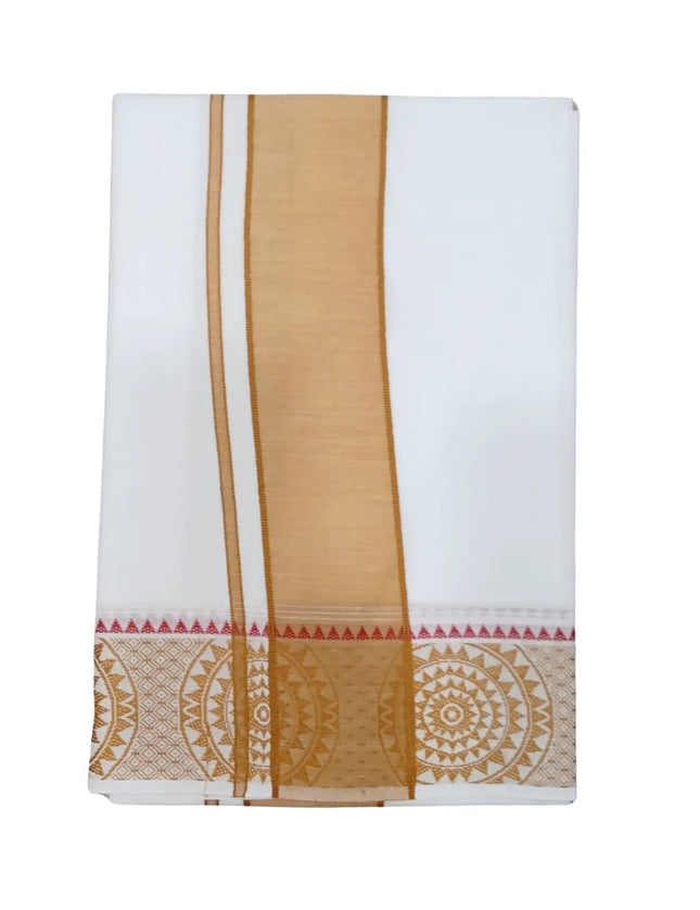 Men T-88 GRP Supreme Cotton border  - 5Mulam/2.25M
