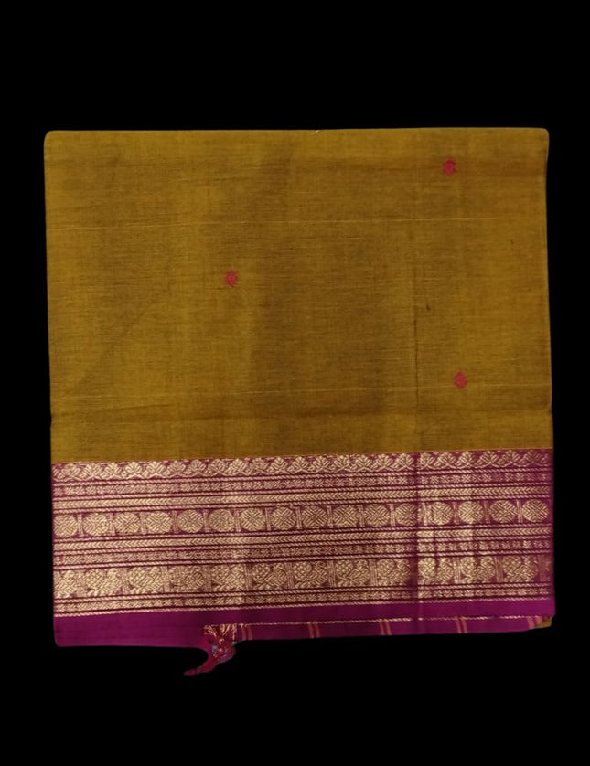 Negamum Fancy Butta Cotton 6 yards Sarees