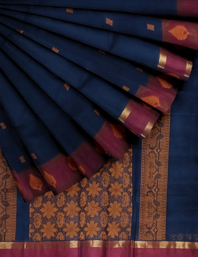 Negamum Rich Pallu Cotton 6 yards Sarees