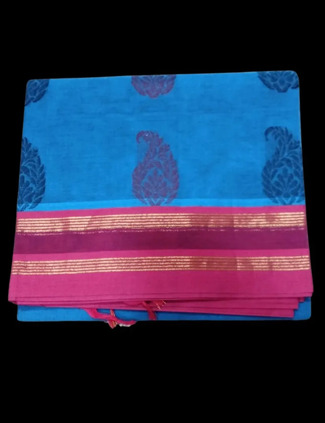 Negamum Rich Pallu Cotton 6 yards Sarees