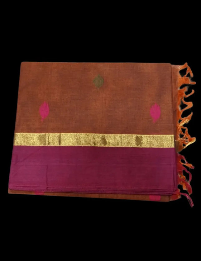 Negamum Rich Pallu Cotton 6 yards Sarees