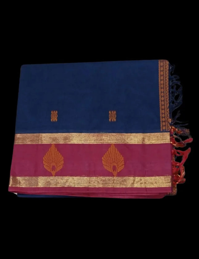 Negamum Rich Pallu Cotton 6 yards Sarees