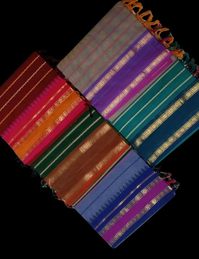 Negamum Velthari 6 yards Cotton Sarees