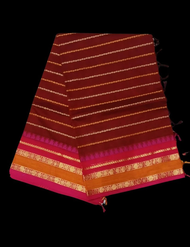 Negamum Velthari 6 yards Cotton Sarees
