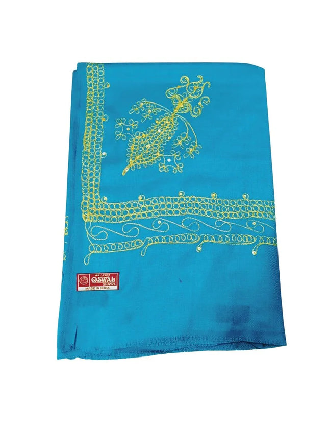 Pandit Shawls With Embroidery - D No. 612
