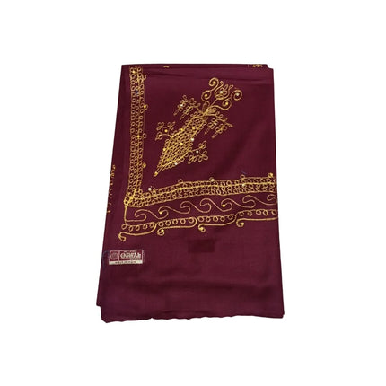 Pandit Shawls With Embroidery - D No. 612