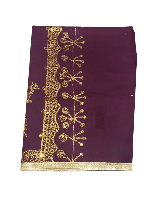 Pandit Shawls With Embroidery - D No. 812