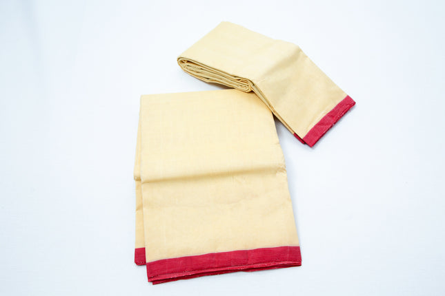 Men Pure Kalnaru-Madi  Panchakacham Dhoti 10x6