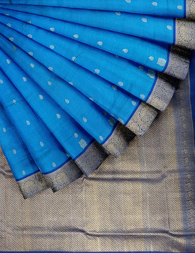 Pure Kanchipuram Silk 9 Yards Madisar Saree - Elegant Small Border & Rich Pallu