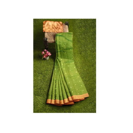 Pure Kanchipuram Silk 9 Yards Madisar Saree - Elegant Small Border & Rich Pallu