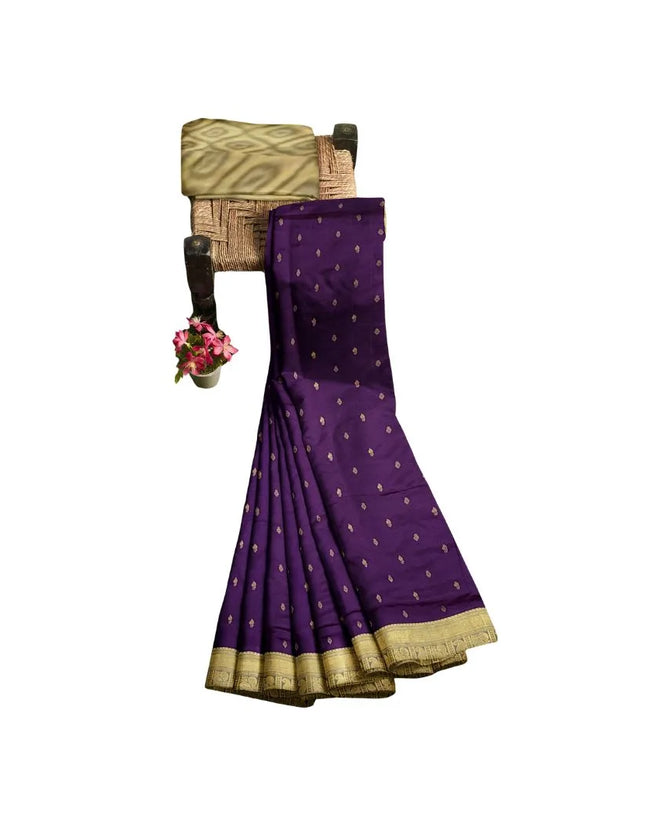 Pure Kanchipuram Silk 9 Yards Madisar Saree - Elegant Small Border & Rich Pallu