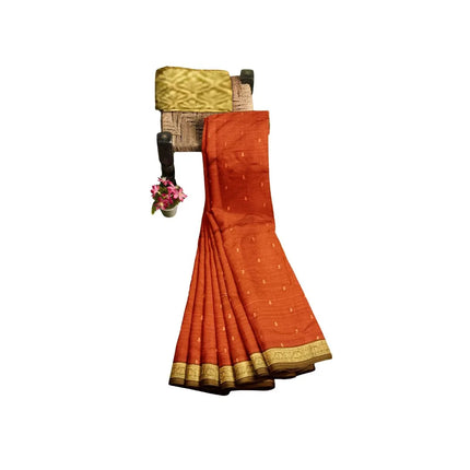 Pure Kanchipuram Silk 9 Yards Madisar Saree - Elegant Small Border & Rich Pallu