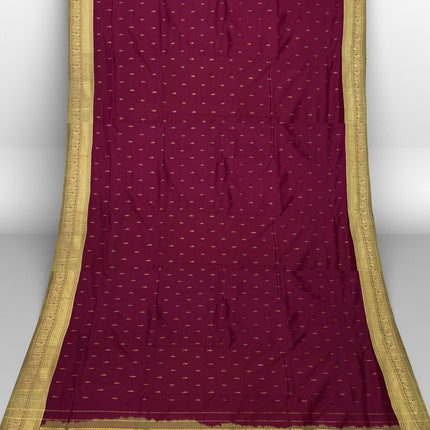 Pure Kanchipuram Silk 9 Yards Madisar Saree - Elegant Small Border & Rich Pallu