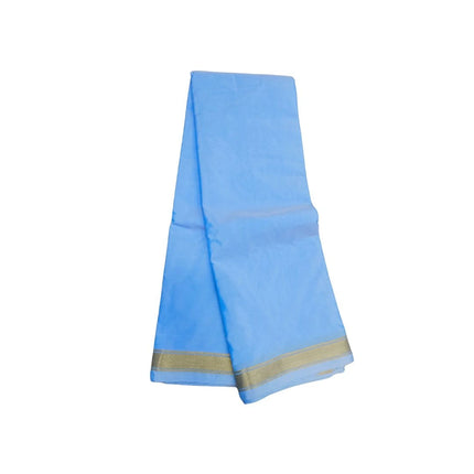 Soft Silk Usha Border Dhoti With Angavastram-3M+2M