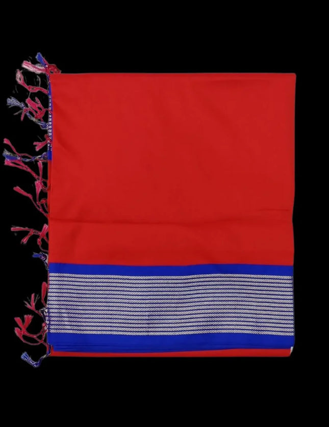 Soft Silk Vidya Border 6 yards Sarees