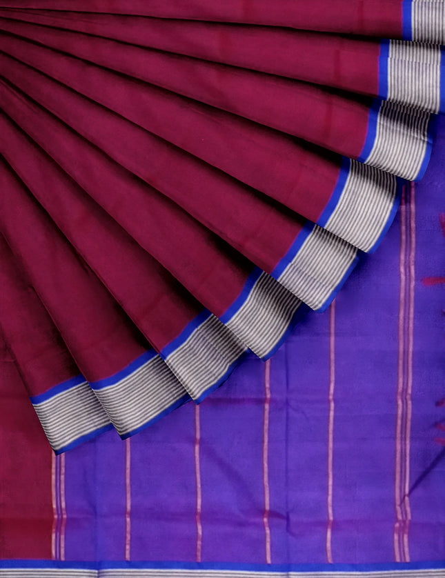 Soft Silk Vidya Border 6 yards Sarees