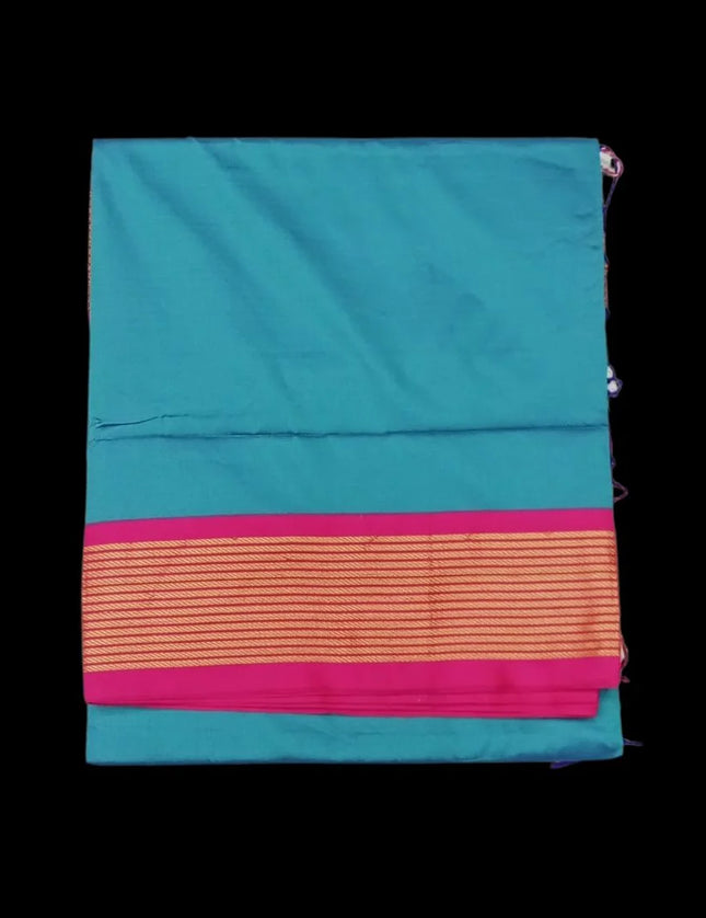 Soft Silk Vidya Border 6 yards Sarees