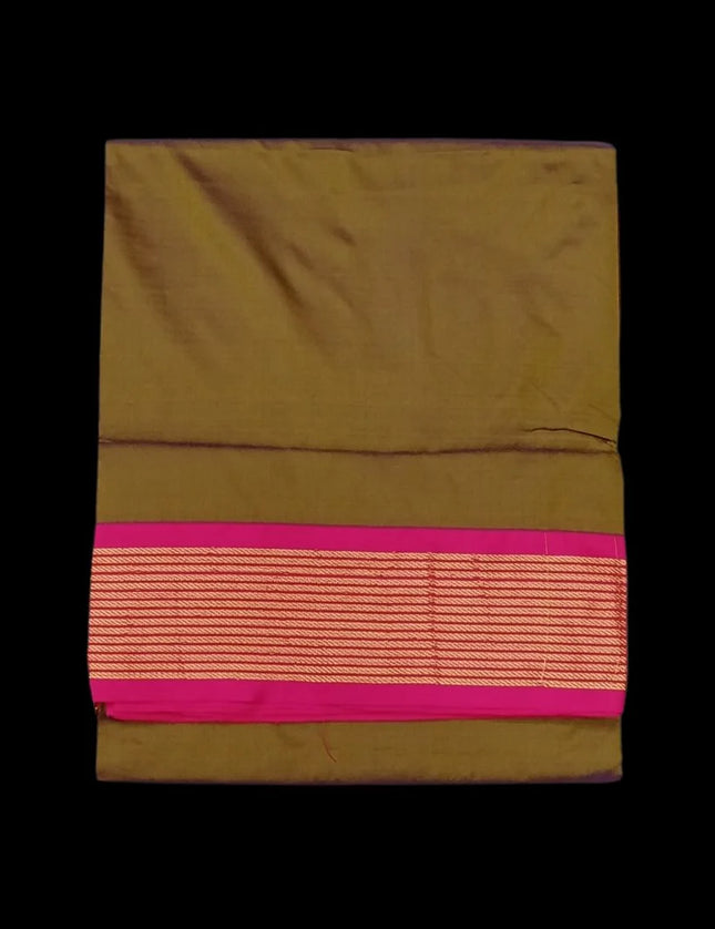 Soft Silk Vidya Border 6 yards Sarees