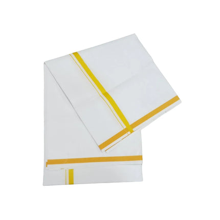 Men Cotton Gundanju Single Dhoti- 2M